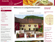 Tablet Screenshot of eusserthalerklosterstuebl.de